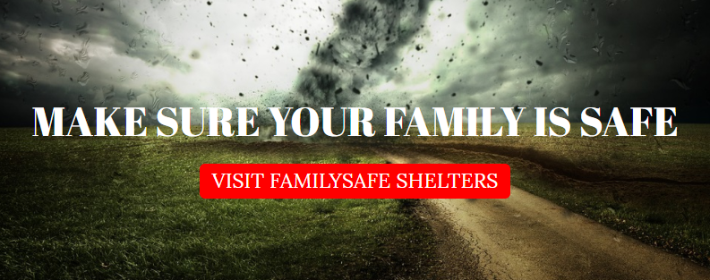 Keep your family safe with a custom storm shelter
